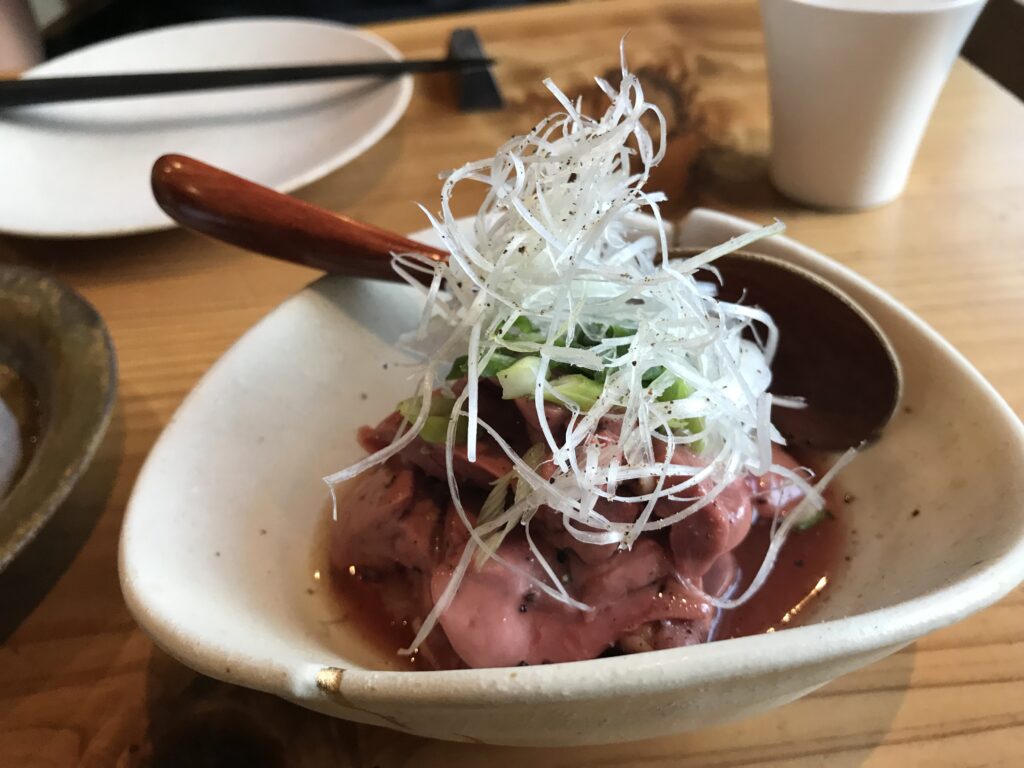Liver dish at KOYA
