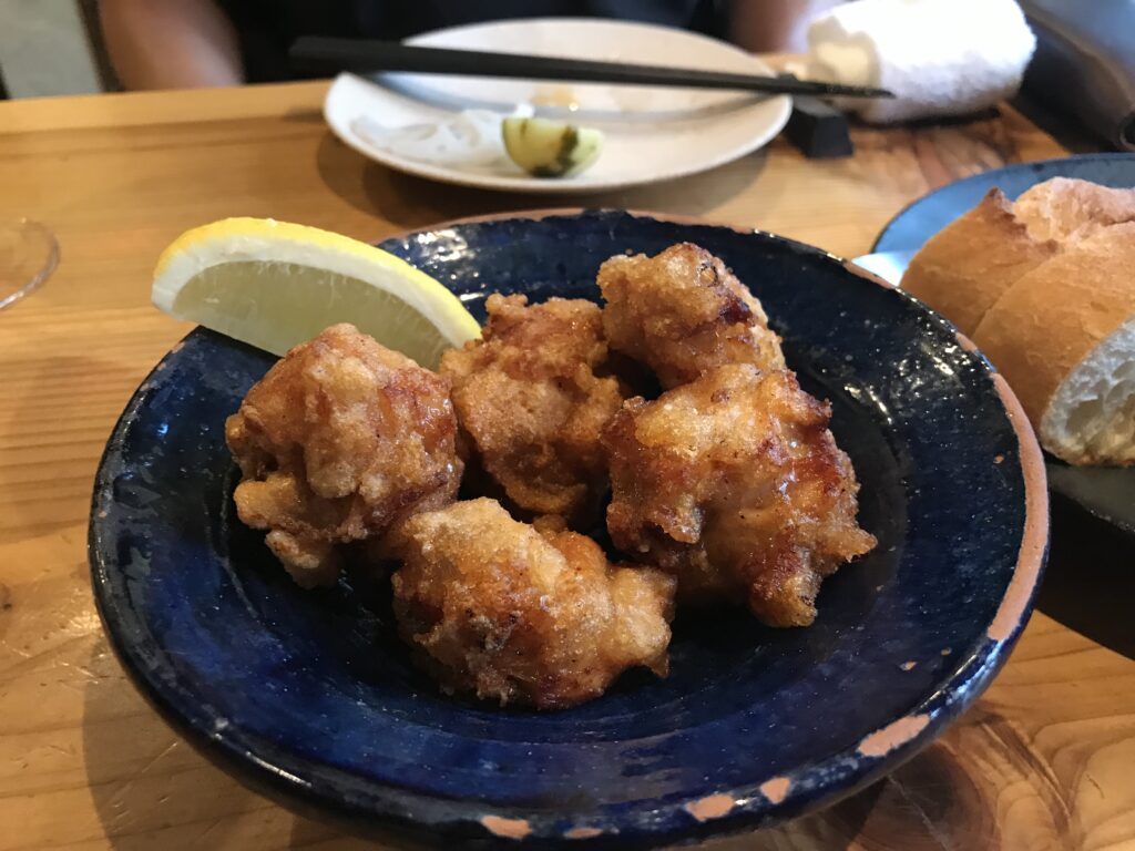 Crispy fried chicken